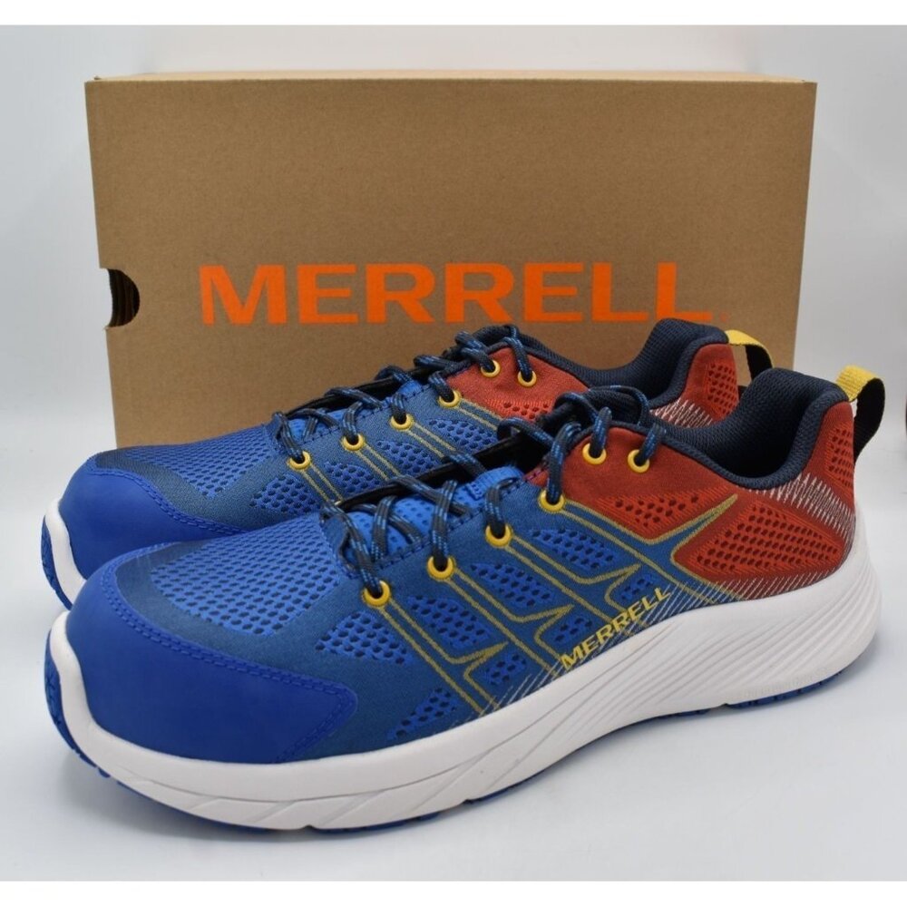 Merrell Mens Size 12 MOAB Flight CF Carbon Fiber‎ Safety Toe Work Shoes